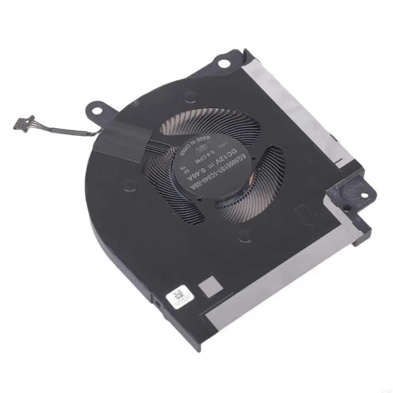 Ventilador CPU GPU para portátiles, ventilador refrigeración DC12V, 4 pines, 4 cables, ventilador para portátiles P48E, - imagen 3