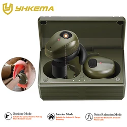 YHKEMA EB10 Auriculares tácticos Bluetooth con protección auditiva