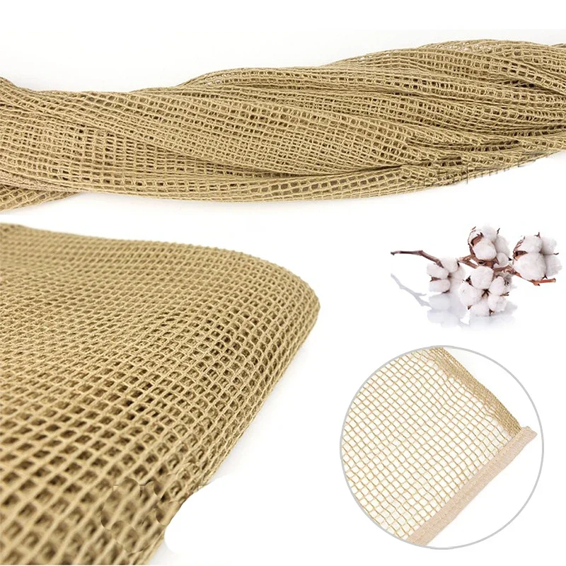 Bufanda táctica de malla de camuflaje para el cuello, pañuelo de red Keffiyeh para la cara de francotirador, velo Shemagh, envoltura para la cabeza para caza y Camping - imagen 4