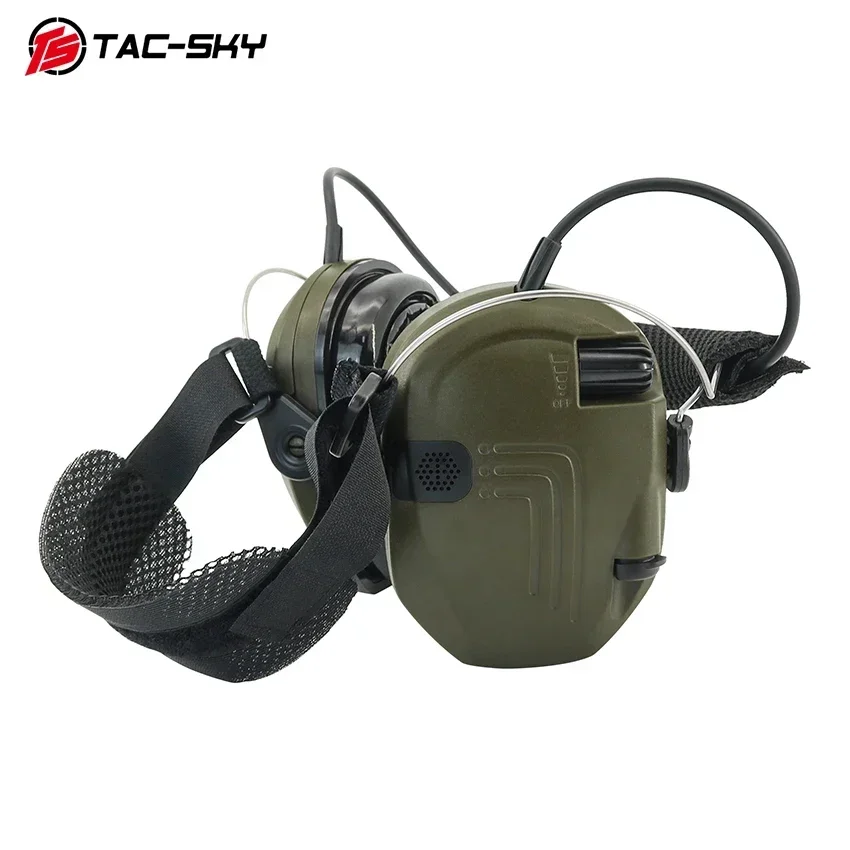 Orejeras electrónicas para tiro TAC-SKY IPSC, protección auditiva, cancelación de ruido para auriculares tácticos de tiro Airsoft - imagen 3