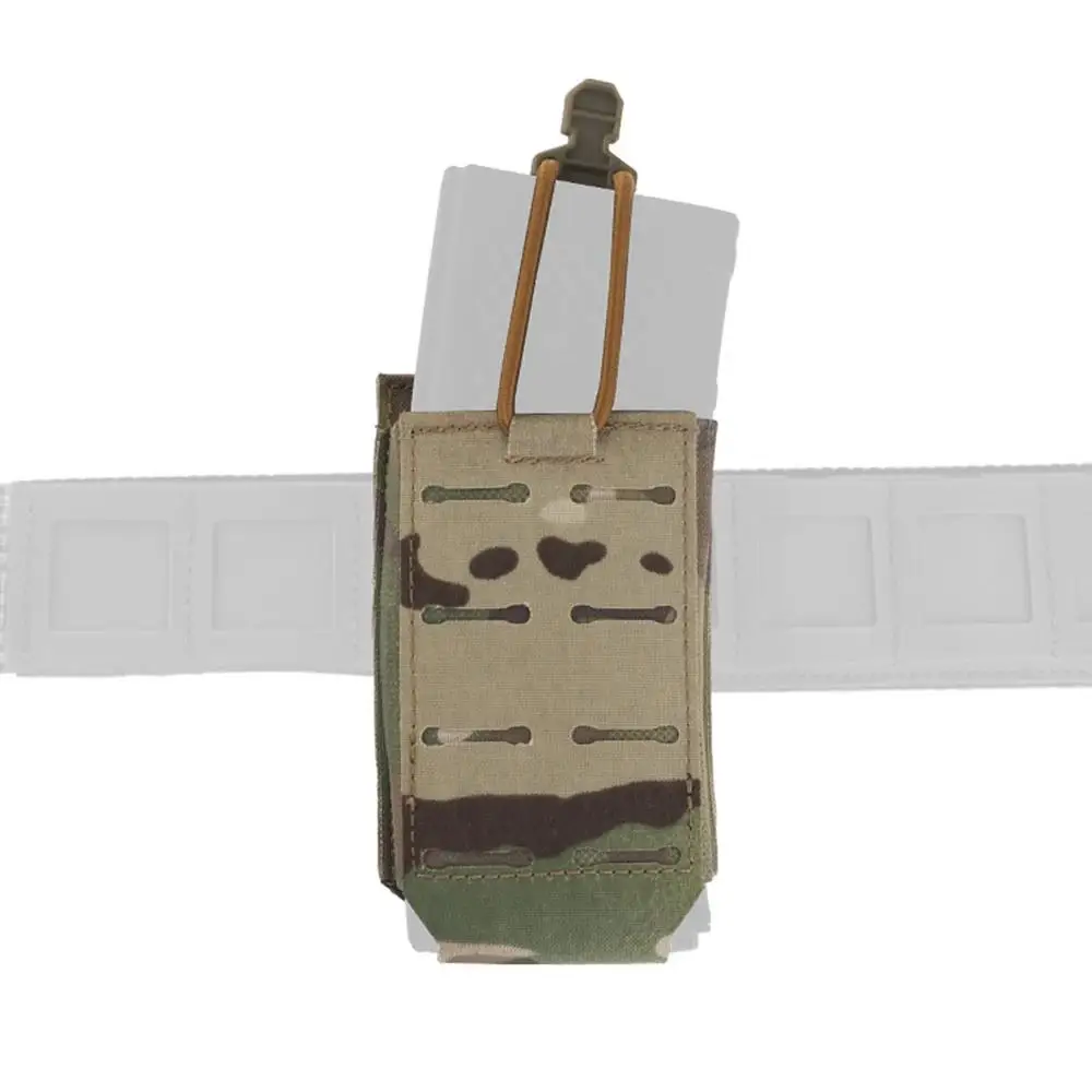 Bolsa táctica multiusos 5,56, sistema MOLLE, soporte de cinta mágica para caza, Rifle de combate AR M4, bolsa de soporte rápido para Mag, equipo Airsoft - imagen 2