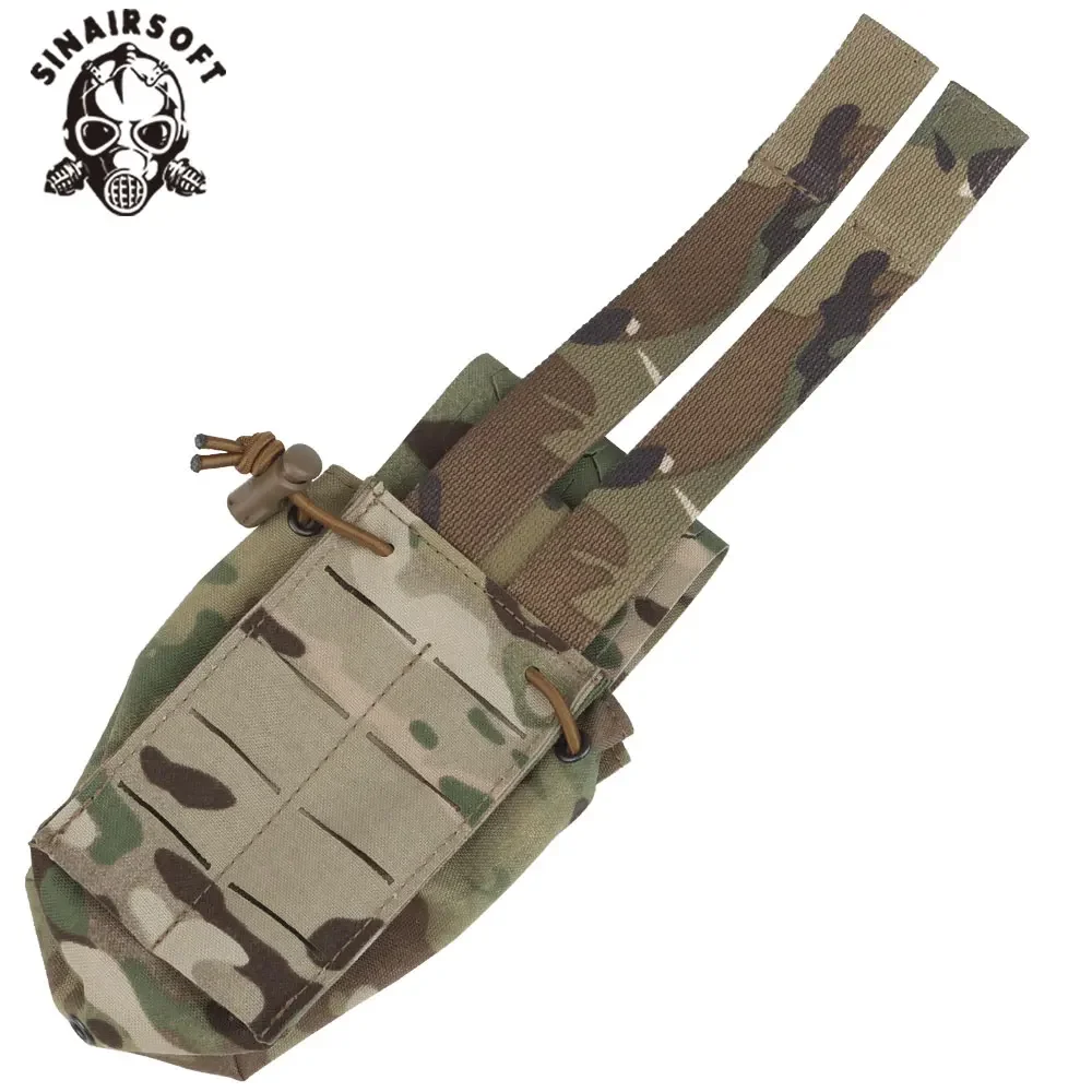 SINAIRSOFT Universal SPUD revista bolsa para AK47 M4 Rifle 5,56 7,62 Mag MOLLE Compatible táctico pecho Rig chaleco accesorio - imagen 5