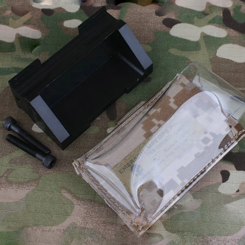 Emersongear-bolsa táctica MP7 GPS, bolsa de herramientas, Panel portador para Airsoft, caza, tiro, combate, Paintball al aire libre EM6041