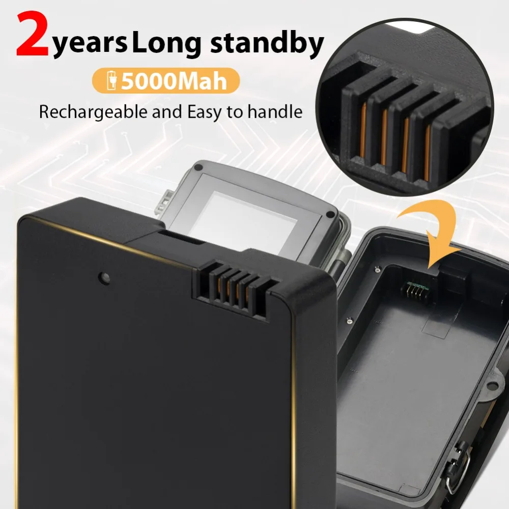 Cámara de caza Suntekcam HC-801A con batería de litio de 5000Mah cámara de rastreo de 16MP 64GB IP65 trampas fotográficas 0,3 s 940nm cámara salvaje - imagen 4