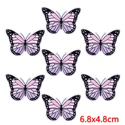 Parche termoadhesivo de flores estilo dibujos animados para ropa
