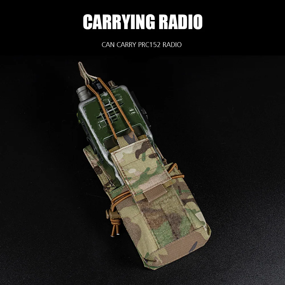 Chaleco táctico M4 5,56 multifunción para revistas, bolsa MOLLE para Radio, caza, Airsoft, Paintball, Glock, funda para pistola, bolsa de herramientas - imagen 4