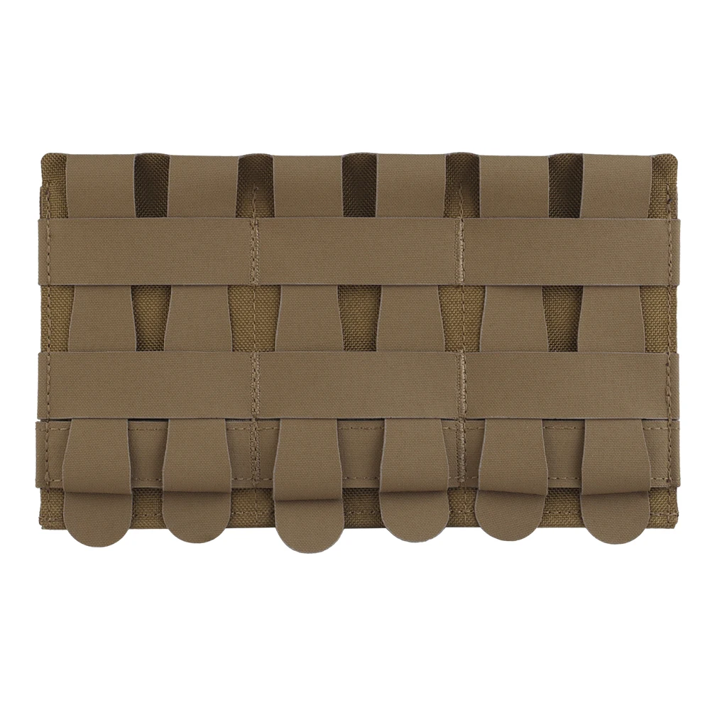 Bolsa táctica ligera elástica Triple Mag 5,56/7,62mm caza CS juego de guerra Molle accesorios de sistema riñonera funda - imagen 3