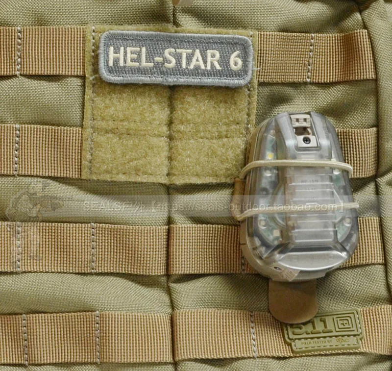 Luz de reconocimiento de matemáticas para casco táctico con señal estroboscópica de tercera generación Hel-Star6 para exteriores - imagen 4
