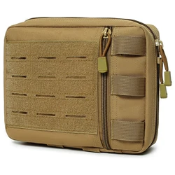 Bolsa táctica MOLLE Admin – Organizador EDC con corte láser