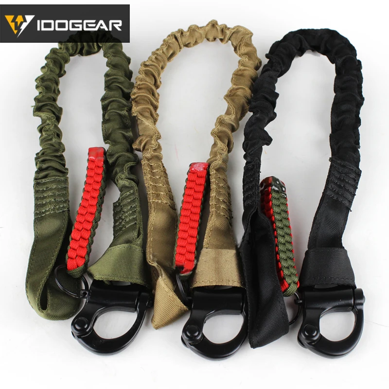Idogear-cordón táctico de liberación rápida para Airsoft, accesorios tácticos de combate, banda elástica - imagen 5
