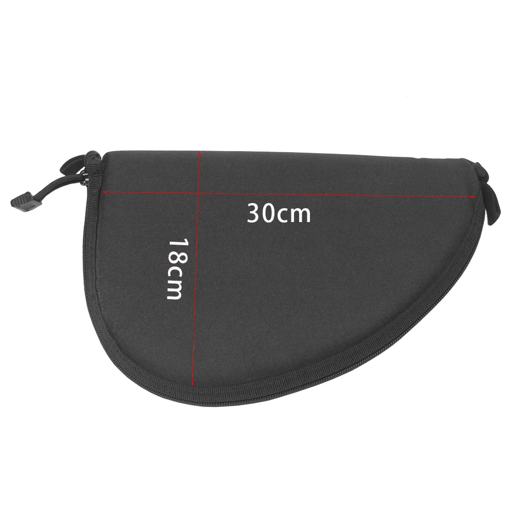 Bolsa táctica Universal a prueba de golpes para pistola, bolsa de transporte oculta para pistola Airsoft, paquete de caza para deportes al aire libre, funda protectora para pistola - imagen 3