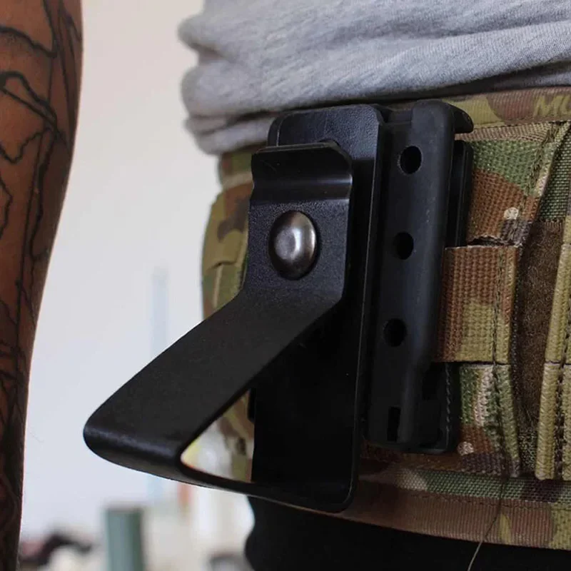 Hebilla colgante para auriculares tácticos, hebilla Universal multiusos de liberación rápida, gancho Molle para cinturón - imagen 3