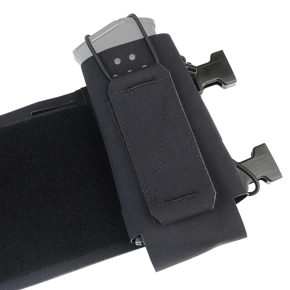 Chasis de expansión táctica mejorado de plataforma de pecho MK4 con bolsas de revistas MOLLE MK3 MK4 D3CRM accesorios de perfil bajo SINAIRSOFT - imagen 4