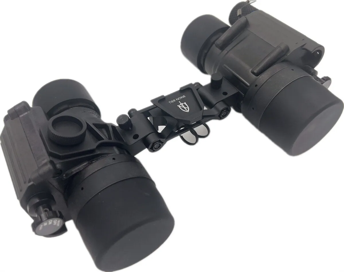 Puente Binocular de soporte de brazo J de cola de milano de montaje NVG de Metal PVS28 para Dual PVS14 - imagen 5