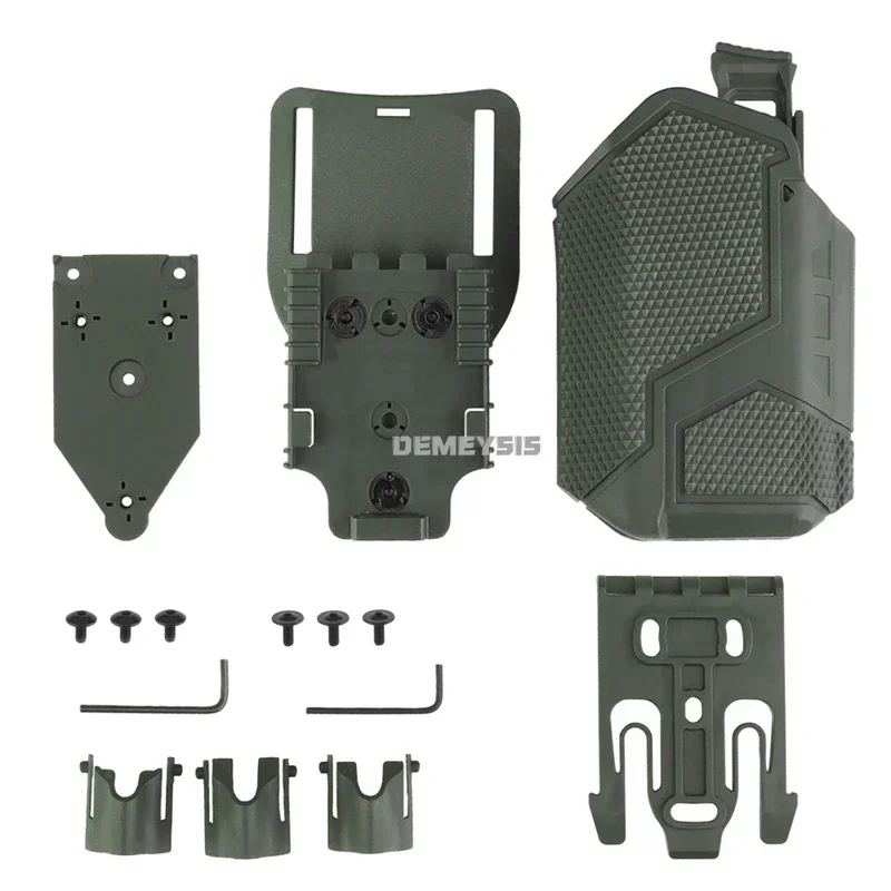 Pistolera táctica Universal para Glock Sig Sauer Walther, sistema de bloqueo rápido, funda de pistola de tiro de caza, X300U-A ligera - imagen 3