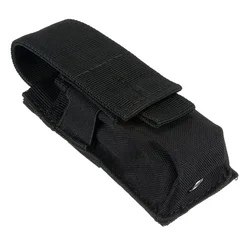 Bolsa táctica MOLLE para linterna, revista y cuchillo – Caza y campo