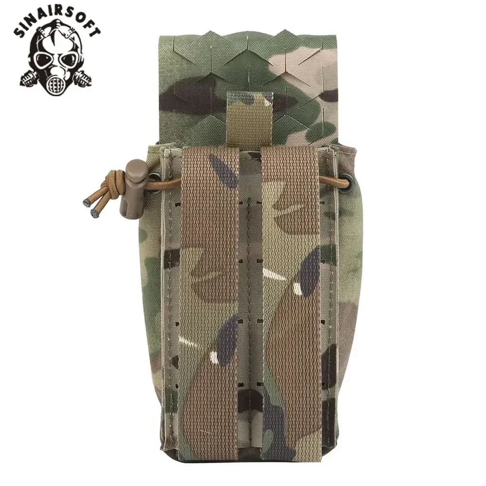 SPUD-bolsa táctica mutante multiusos, bolsa para Radio, bolsas para Walkie Talkie, bolsa Mag 5,56, chaleco de caza Airsoft, paquete de almacenamiento Molle - imagen 4