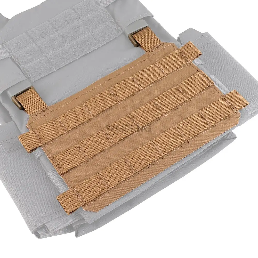 Panel frontal de chaleco táctico Molle, placa de expansión, aparejo de pecho, Panel frontal para MK3, MK4, accesorios de chaleco de plataforma - imagen 3