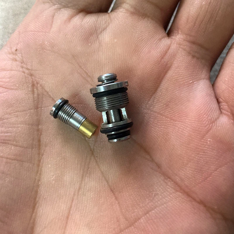 Reemplazo de actualización de válvula de salida de válvula de llenado de alto flujo de acero para Airsoft GBB Gelball Blaster bomba de aire encendedor We g17 Magazine - imagen 5