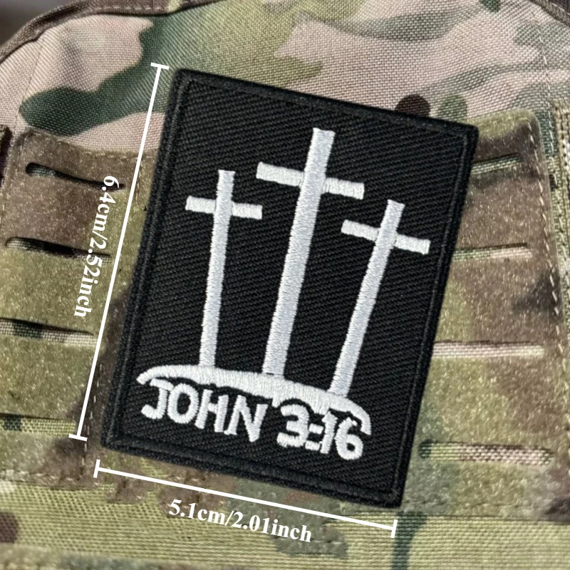 Parche táctico bordado militar con gancho de animal para moral - imagen 5