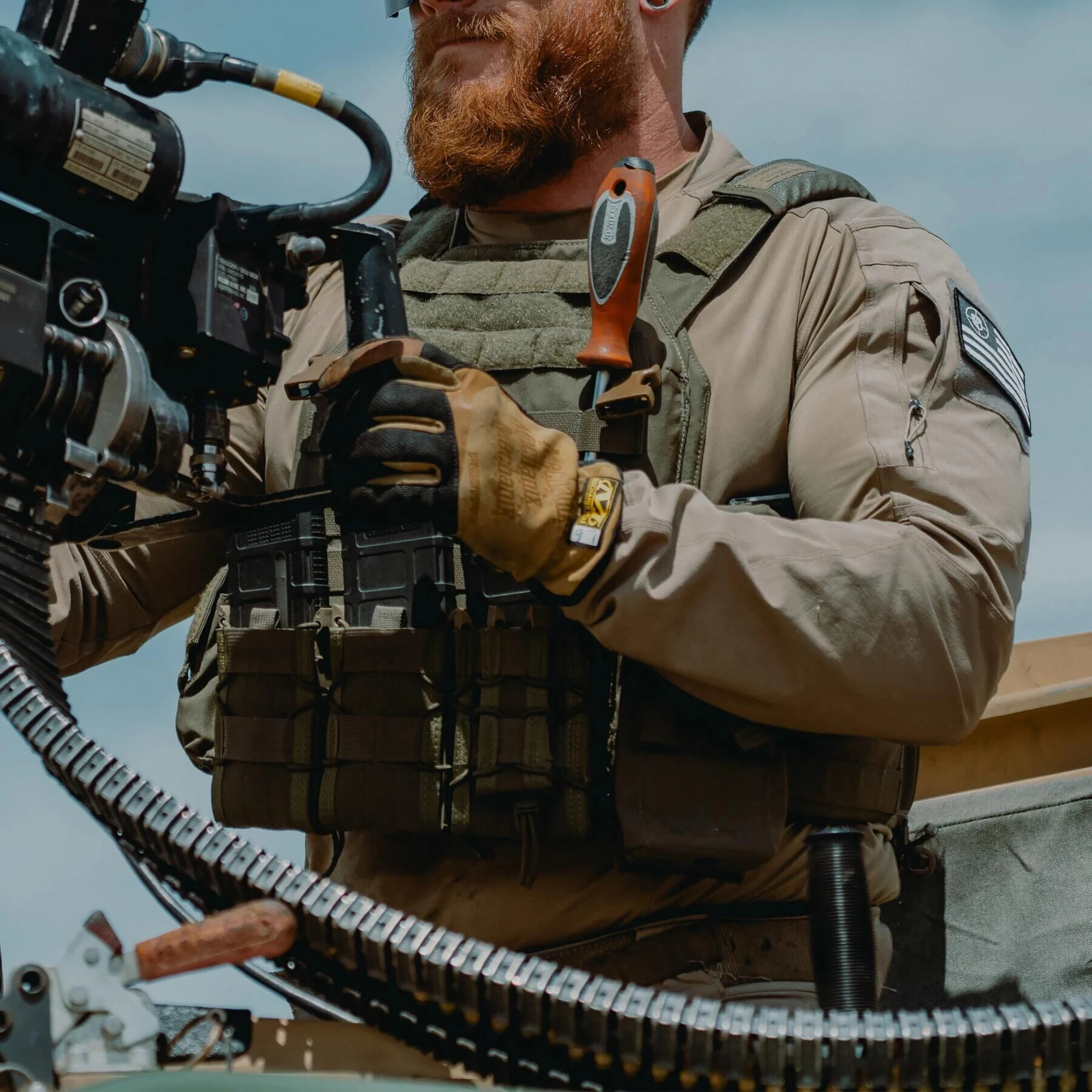 Top táctico de secado rápido de piel de naranja de manga larga con corte táctico transpirable y duradero - imagen 2