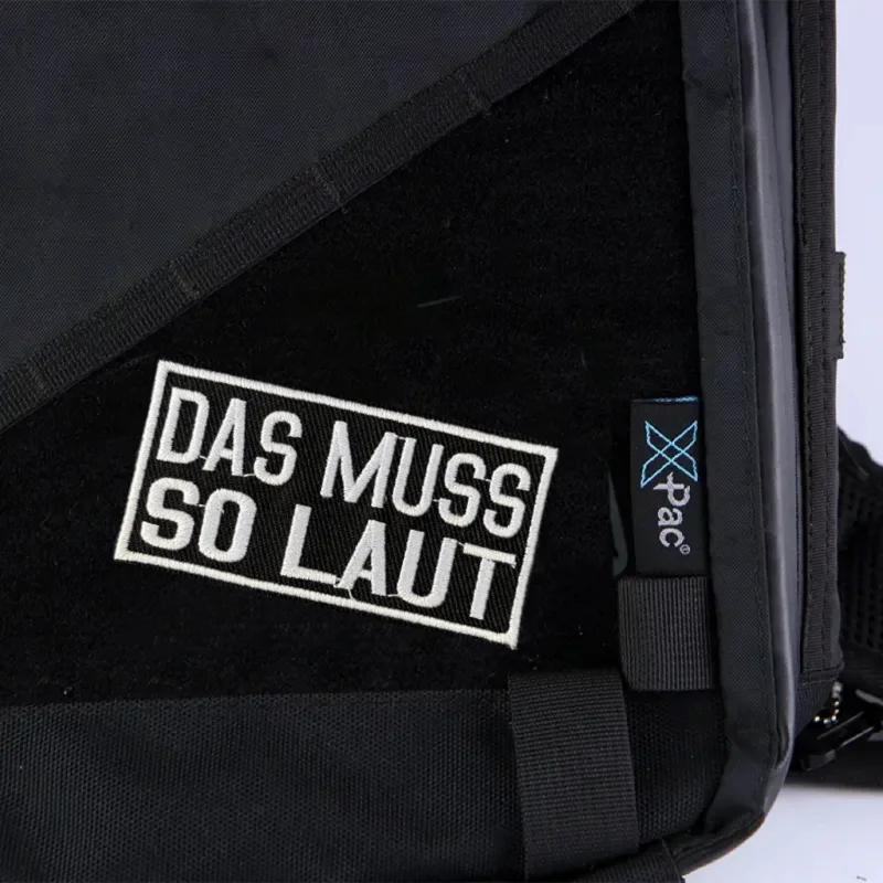 Parche "DAS MUSS SO LAUT", insignia de moral militar, gancho bordado y bucle, mochila, ropa, accesorios decorativos, pegatina, brazalete - imagen 5