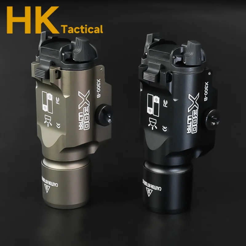Linterna táctica de Metal SF X300-B X300B X300, luz LED blanca de 1000LM, armas de caza estroboscópicas, luz colgante de explorador, compatible con riel de 20mm - imagen 5