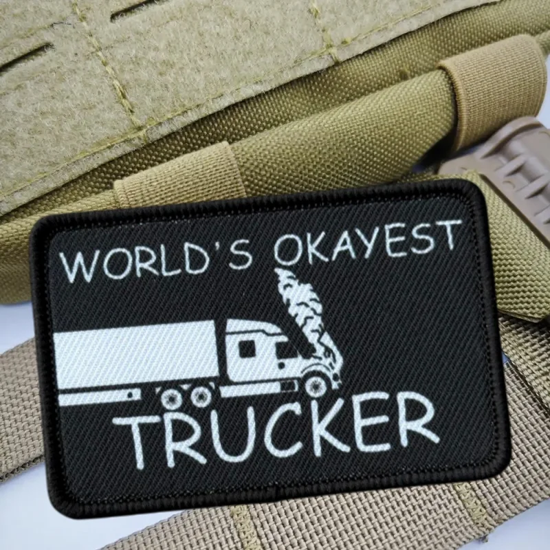 Parche moral camionero más bueno del mundo – Gancho y bucle táctico - imagen 5