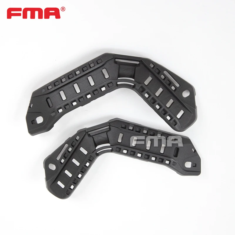 Casco táctico versión de canal de alambre Kit de rieles laterales tiro deportes casco rápido riel de arco lateral Paintball accesorios de casco rápido - imagen 5