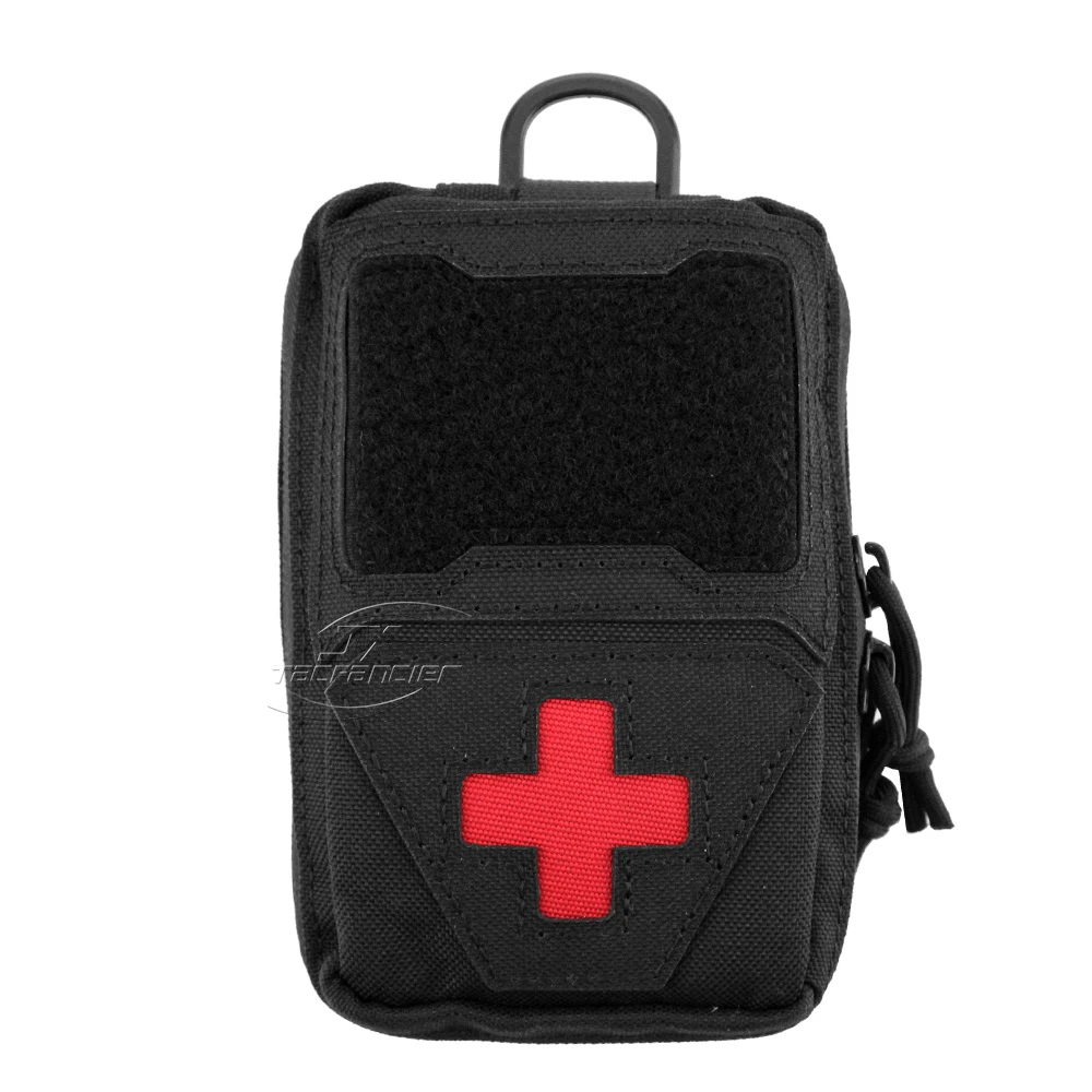 IFAK-bolsa médica táctica de primeros auxilios, EDC MOLLE, bolsa de cintura, utilidad, supervivencia, seguridad, emergencia, senderismo, caza, accesorios - imagen 3