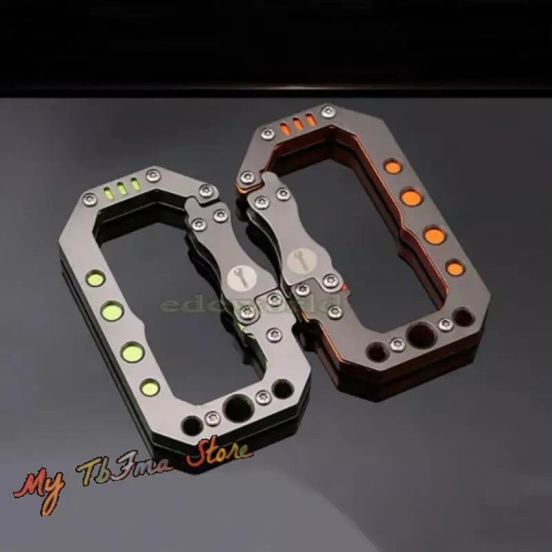 LLavero de mochila multifunción para exteriores, gancho de anillo, hebilla de bloqueo de seguridad para escalada, hebilla de liberación rápida EDC - imagen 3