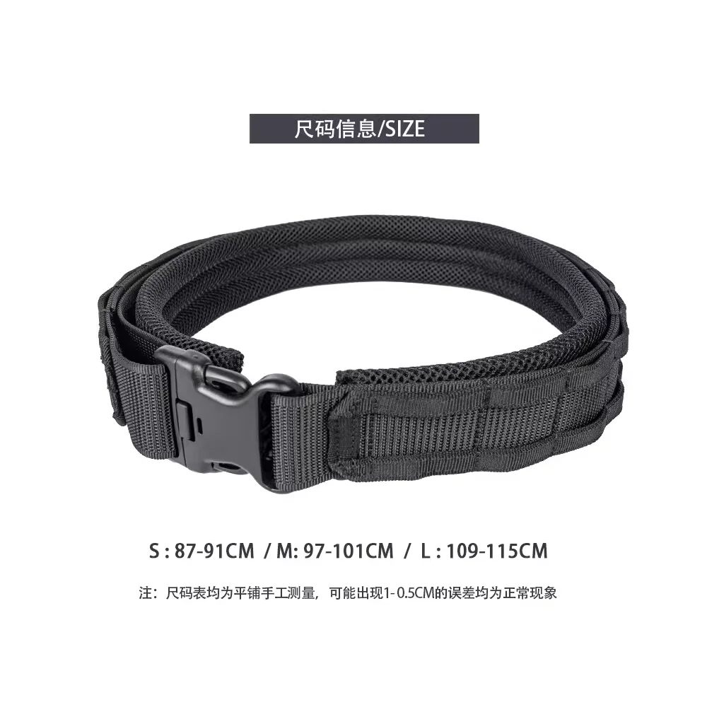 Cinturón táctico MOLLE para caza con sistema de carga - imagen 2