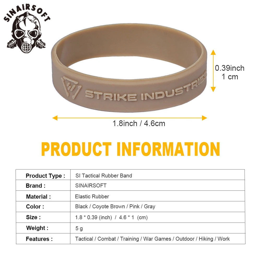 SINAIRSOFT 4 unids/lote táctico Airsoft goma elástica de alta resistencia O anillo multifunción Rifle de caza banda de goma Rilfe - imagen 2