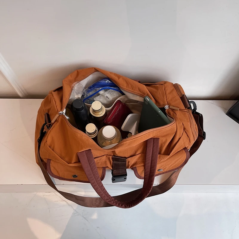 Bolsa de viaje mujer multi-bolsillos táctica para senderismo y gimnasio - imagen 4