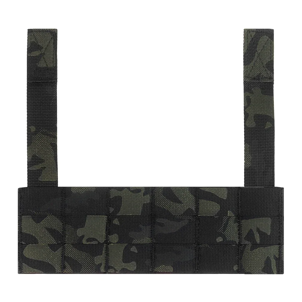 Equipo de pecho táctico Airsoft, placa de expansión Molle, bolsa de navegación, funda de teléfono, soporte D3CR, aparejo de pecho, accesorios para chaleco de caza - imagen 2