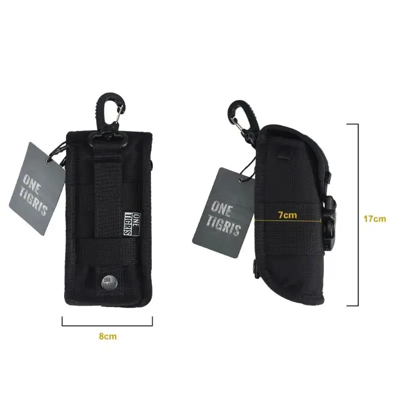 ONETIGRIS Estuche rígido táctico Molle para gafas con hebilla, caja para gafas de sol, caja protectora a prueba de golpes para almacenamiento de gafas - imagen 3