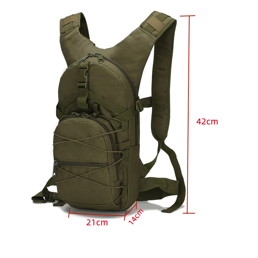 Mochila impermeable para senderismo y escalada, bolsa de ciclismo de tela Oxford 600D resistente al desgaste con posición para casco, superventas - imagen 3