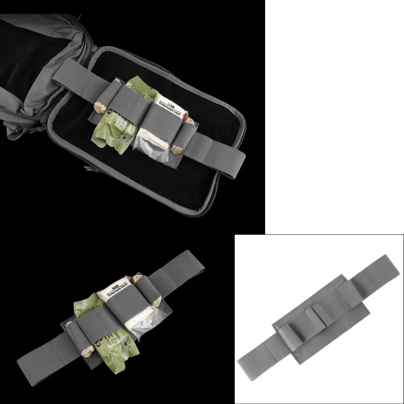 Revestimiento fijo Frist Aid B |   Inserto modular de organización de gancho y bucle |   Para accesorios de aventura en la naturaleza