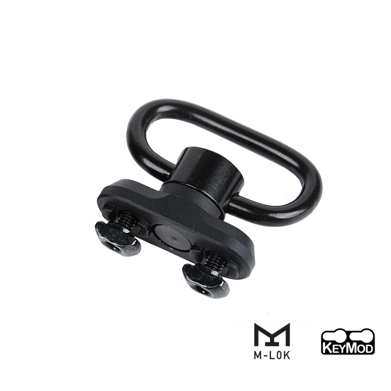 WADSN-Soporte táctico de Metal QD para M-LOK Keymod, accesorios de Base de montaje, hebilla de correa giratoria, botón de liberación rápida - imagen 4