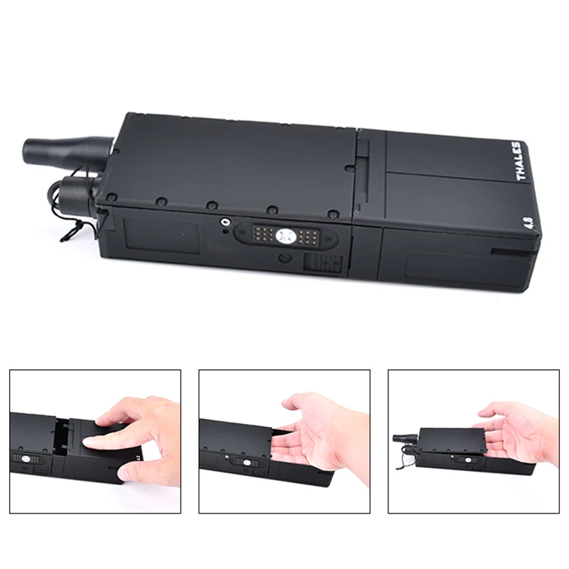 WADSN táctico militar Softair Radio del ejército PRC-148 PRC 152 funda de Radio simulada paquete de antena Talkie Walkie PRC 148 PRC152 Cosplay - imagen 3