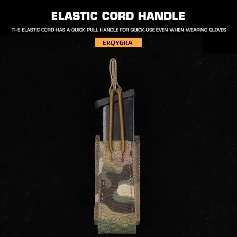 Funda táctica MOLLE para cargador airsoft camuflaje - imagen 3