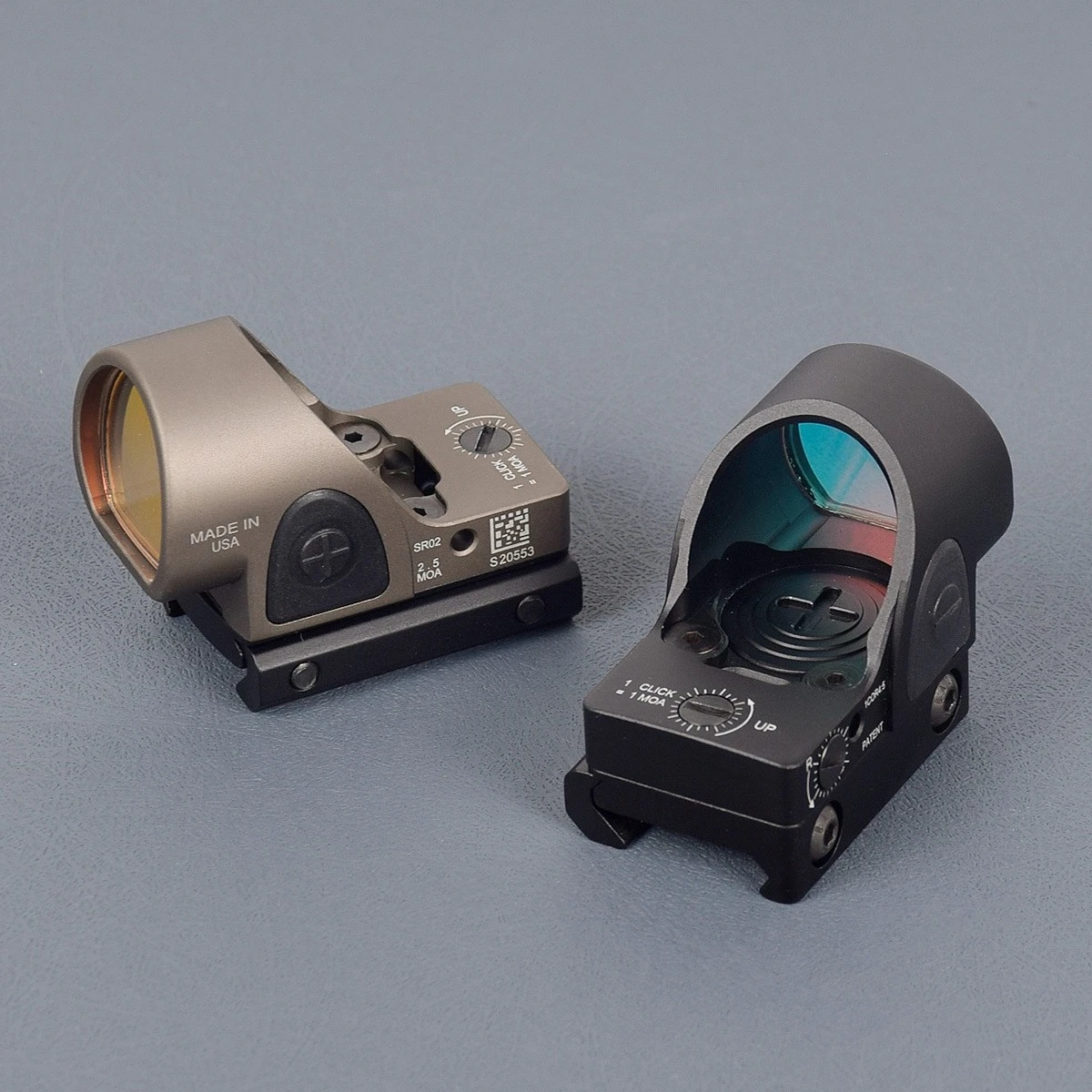 Mira telescópica táctica SR Red Dot RM, óptica de punto rojo, colimador compatible con riel de 20mm, mira para Rifle RMT para caza Airsoft con logotipo, nuevo - imagen 3