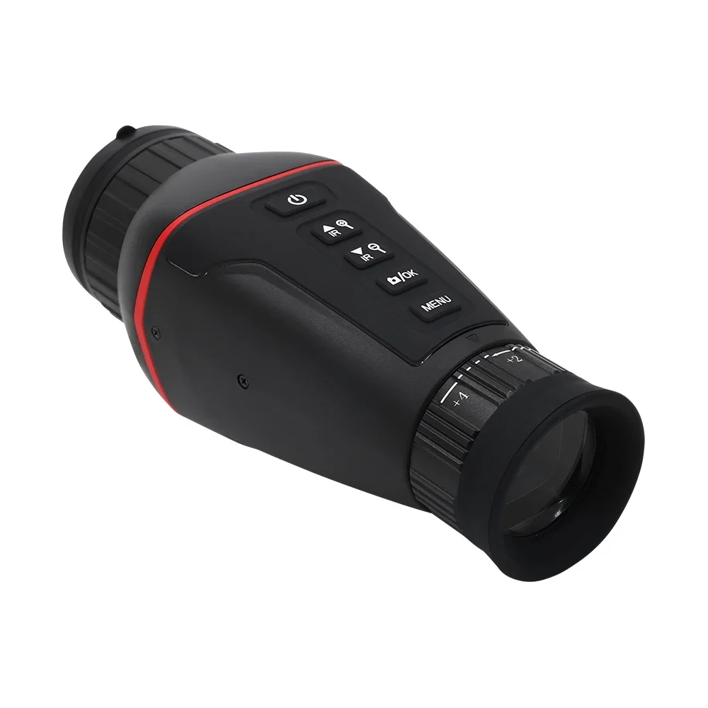 Monocular de visión nocturna 4K UHD y IR: batería de 2500 mAh para caza, observación de aves y aventuras al aire libre. Telescopio digital portátil - imagen 4