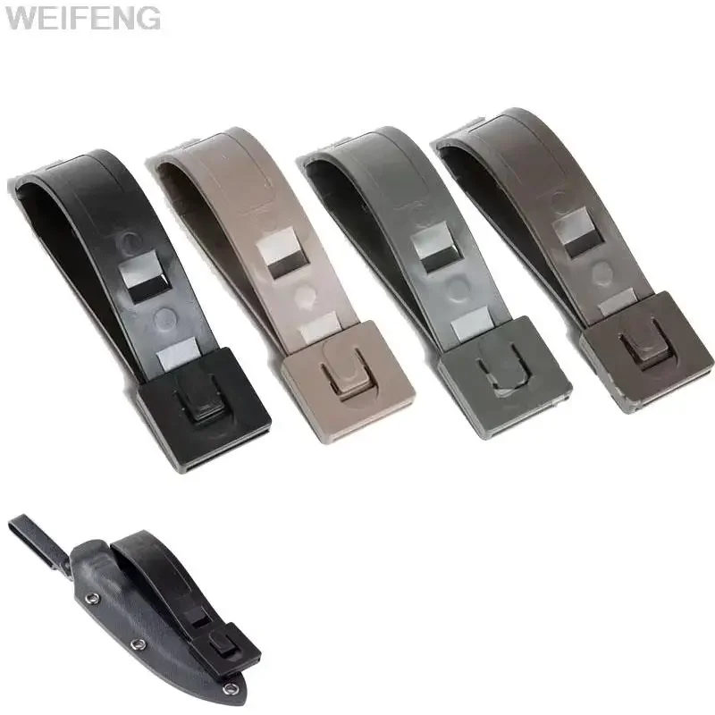 Sistema Molle táctico de 4 pulgadas, correa de Clip de malicia, accesorio Molle duradero, Clip trasero para accesorios de caza, 3 uds.