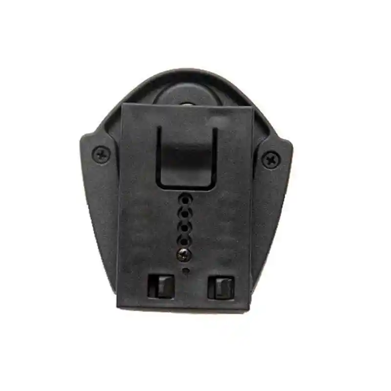 Funda táctica para esposas de policía, bolsa de liberación rápida con rotación de 360 grados, Clip para cinturón, soporte superior abierto para esposas - imagen 3