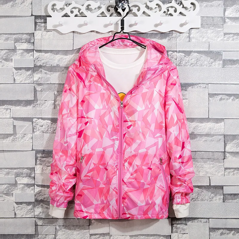 Chaqueta transpirable fina para exteriores, ropa de protección solar con cremallera, con capucha, para ciclismo y montañismo, para verano - imagen 4