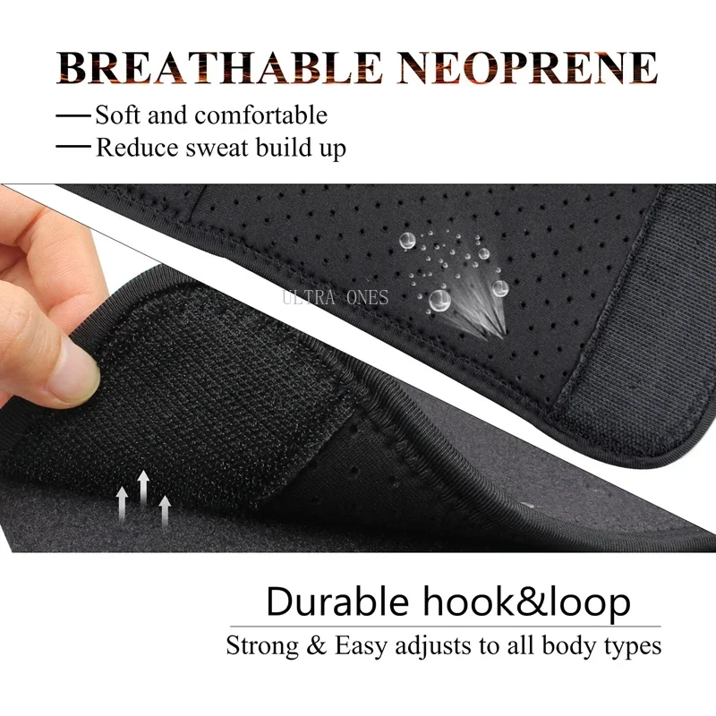 Funda táctica Universal para el vientre, cinturón ancho elástico para pistola de tiro, caza al aire libre, soporte portátil oculto para Paintball - imagen 4