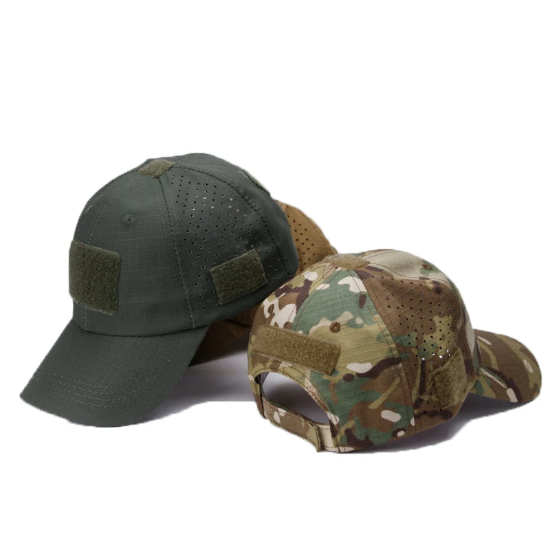 Nueva gorra de béisbol de camuflaje para hombre, sombrero protector solar transpirable, deportes al aire libre, caza táctica, senderismo, Camping, playa, pesca, sombrero para el sol - imagen 4
