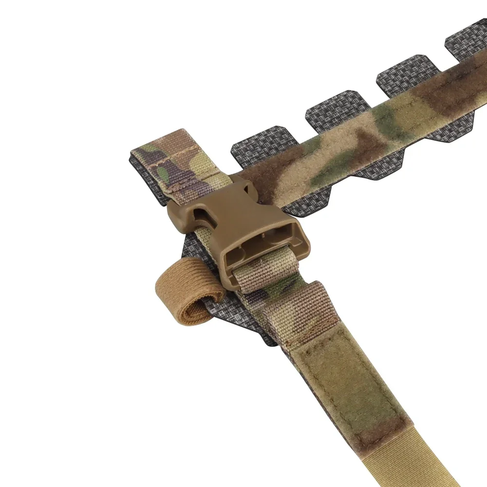 Adaptador de Panel frontal táctico, adaptadores de liberación rápida para portador de placa AVS, hebillas QASM de desconexión rápida, accesorio para chaleco de caza - imagen 5