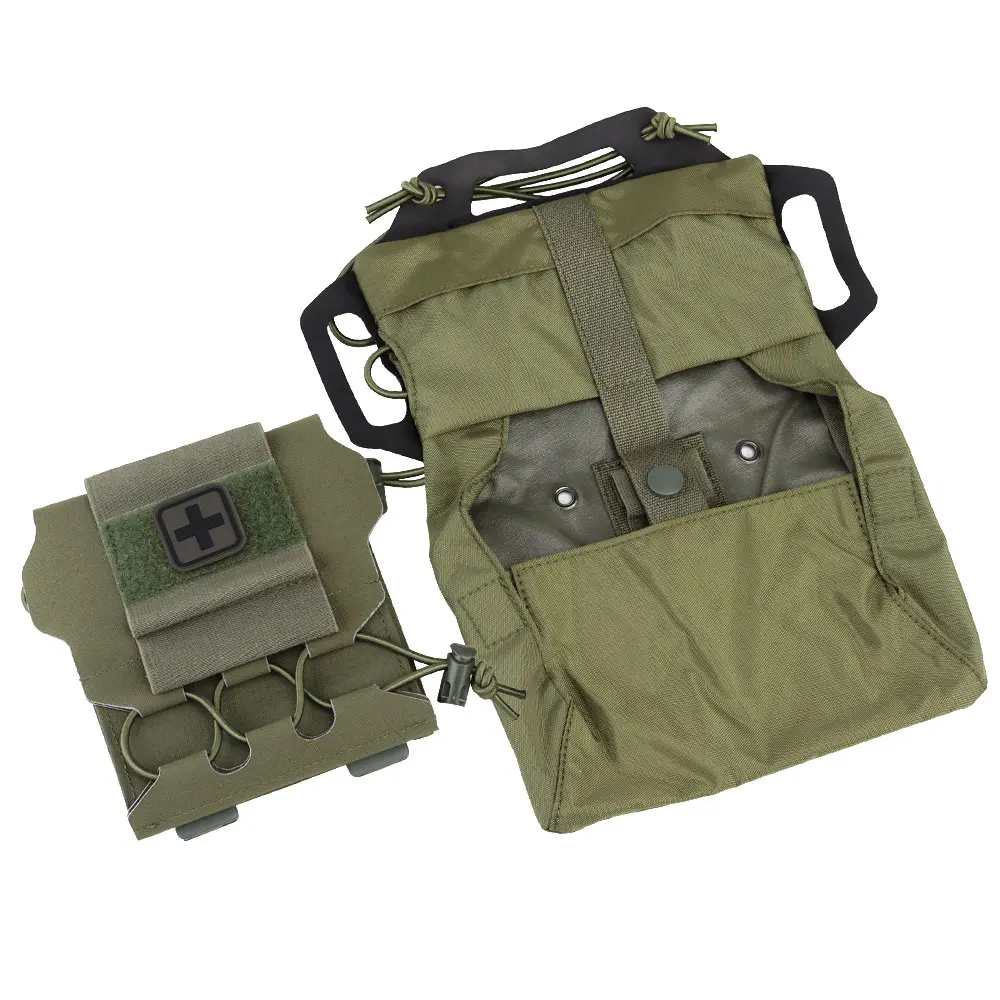 Bolsa IFAK MOLLE, bolsa de supervivencia, botiquín de primeros auxilios para exteriores, caza, Camping, despliegue rápido táctico, bolsas de cinturón de emergencia para hombres - imagen 5